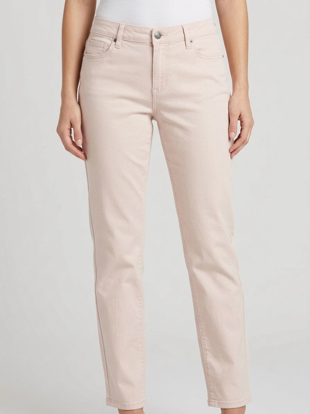 Buffalo David Bitton Light Pink Straight Leg Jeans